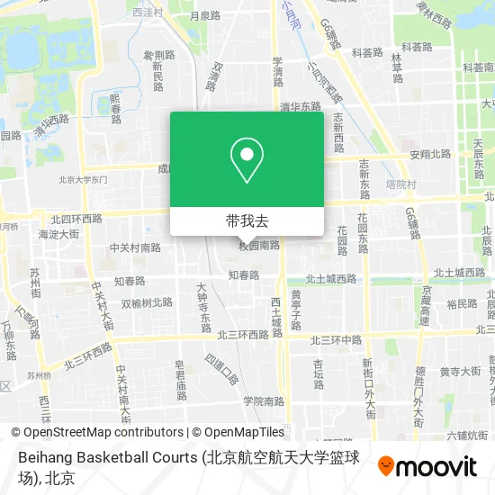 Beihang Basketball Courts (北京航空航天大学篮球场)地图