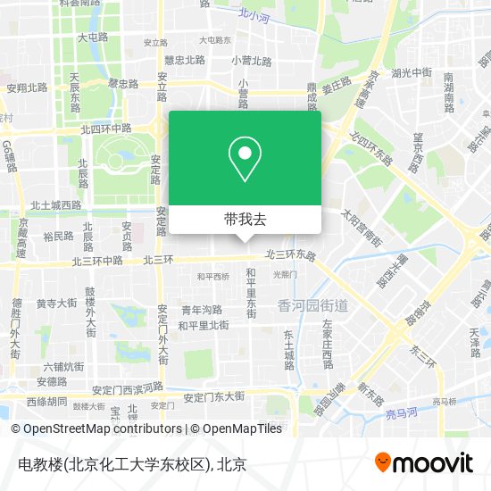 电教楼(北京化工大学东校区)地图