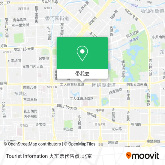 Tourist Infomation 火车票代售点地图