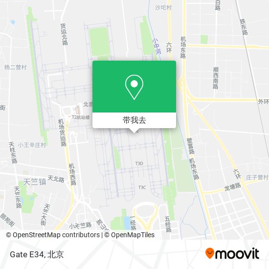 Gate E34地图