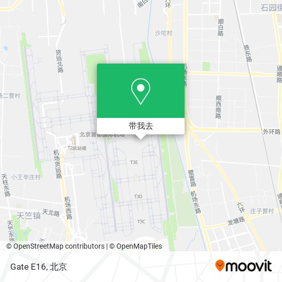 Gate E16地图
