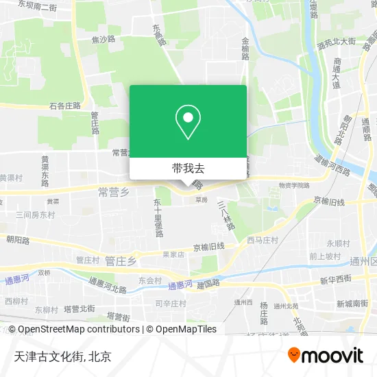 天津古文化街地图