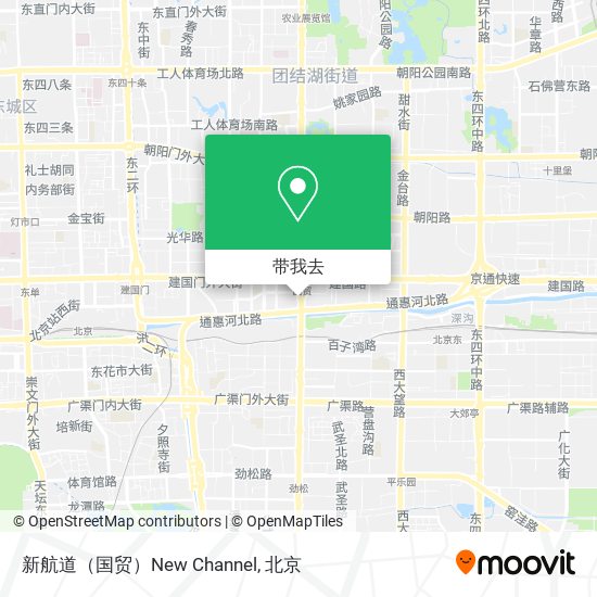新航道（国贸）New Channel地图