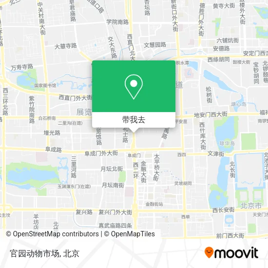 官园动物市场地图