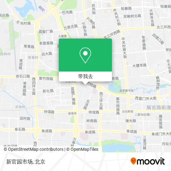 新官园市场地图