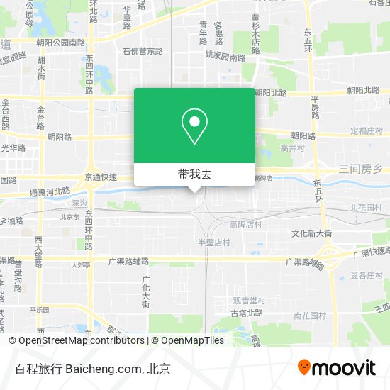 百程旅行 Baicheng.com地图