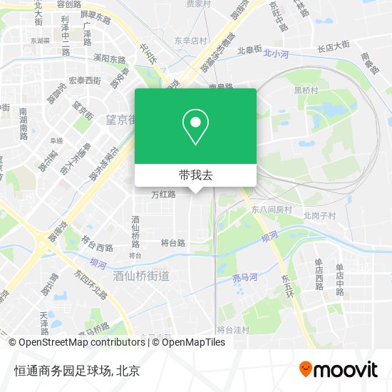 恒通商务园足球场地图