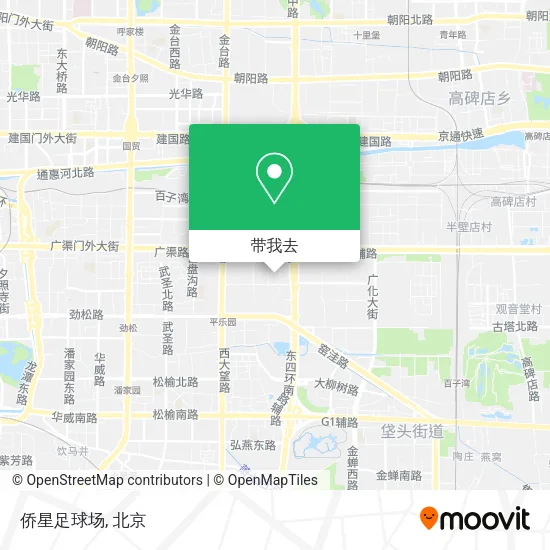 侨星足球场地图
