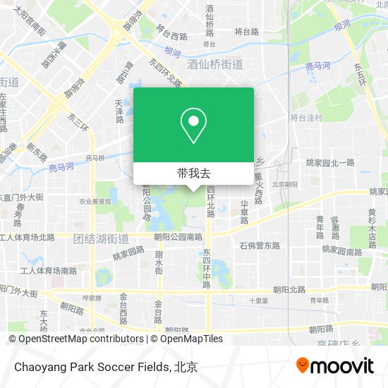 Chaoyang Park Soccer Fields地图