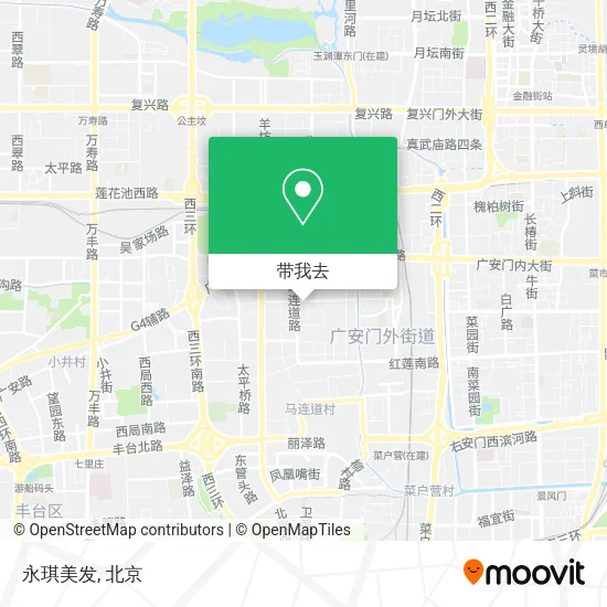 永琪美发地图