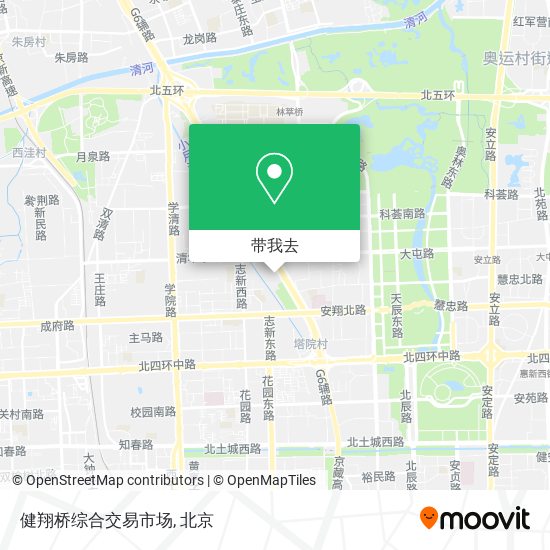 健翔桥综合交易市场地图