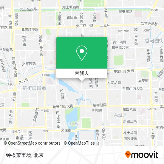 钟楼菜市场地图
