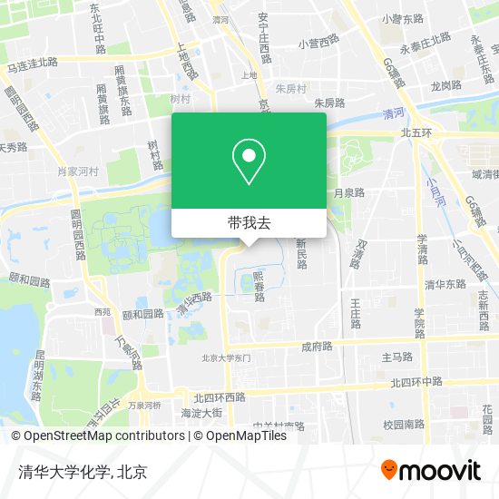清华大学化学地图