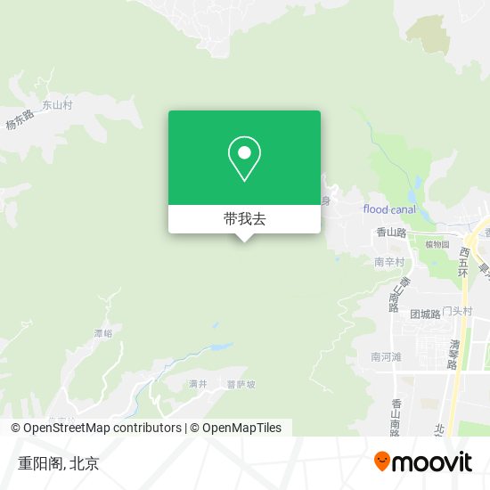 重阳阁地图