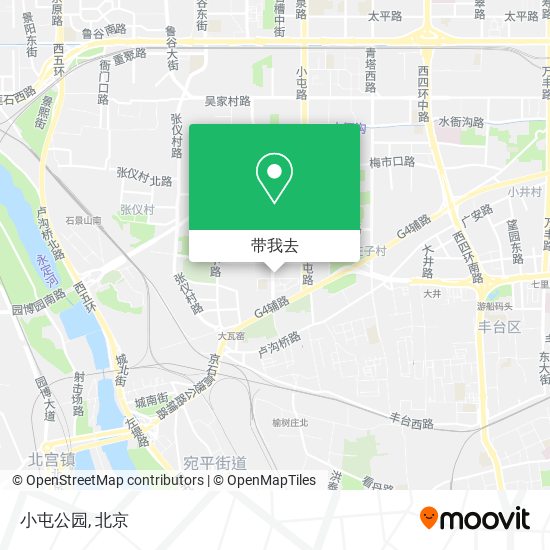 小屯公园地图