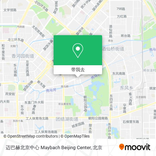 迈巴赫北京中心 Maybach Beijing Center地图