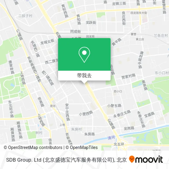 SDB Group. Ltd (北京盛德宝汽车服务有限公司)地图