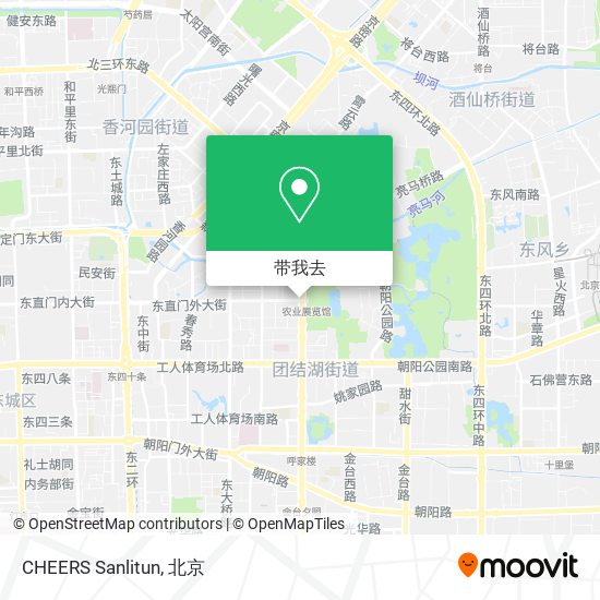 CHEERS Sanlitun地图