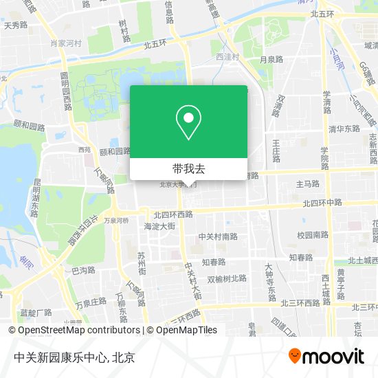 中关新园康乐中心地图