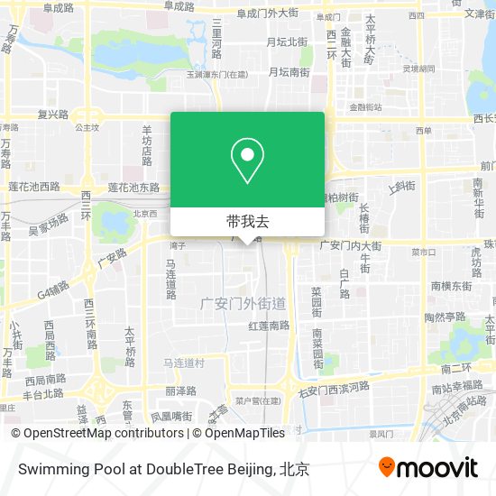 Swimming Pool at DoubleTree Beijing地图