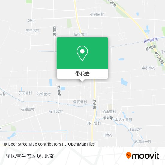 留民营生态农场地图