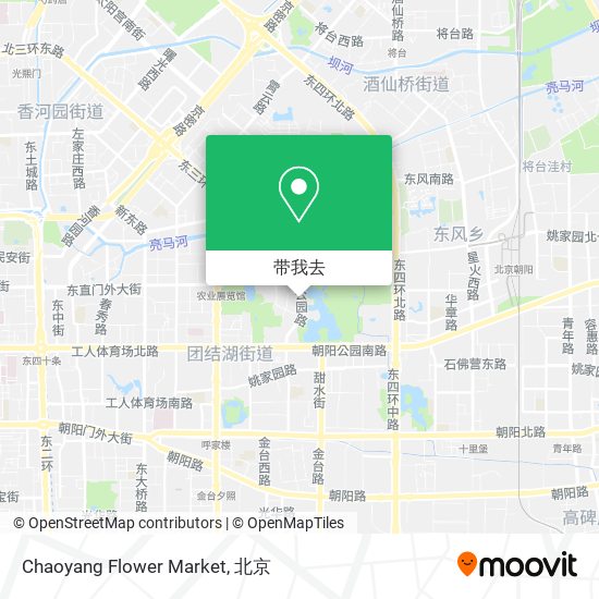 Chaoyang Flower Market地图