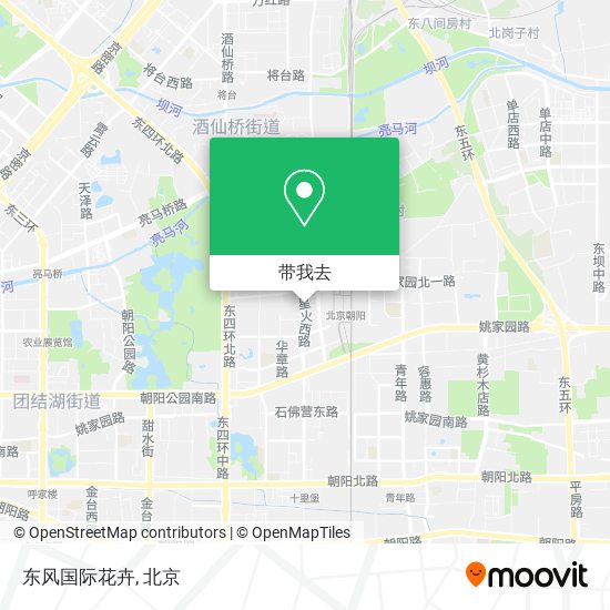 东风国际花卉地图