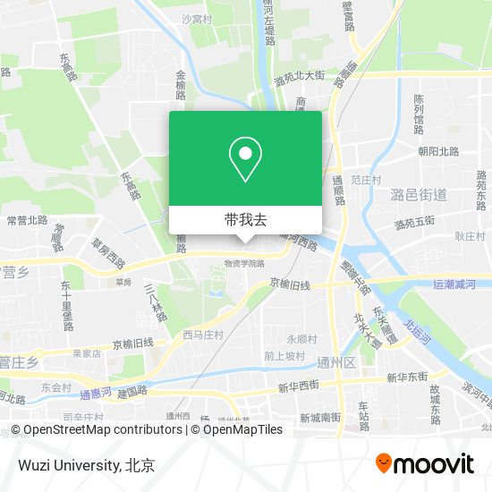 Wuzi University地图
