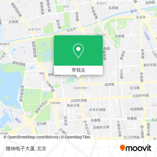 微纳电子大厦地图