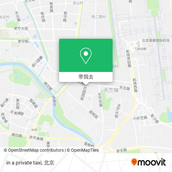 in a private taxi地图