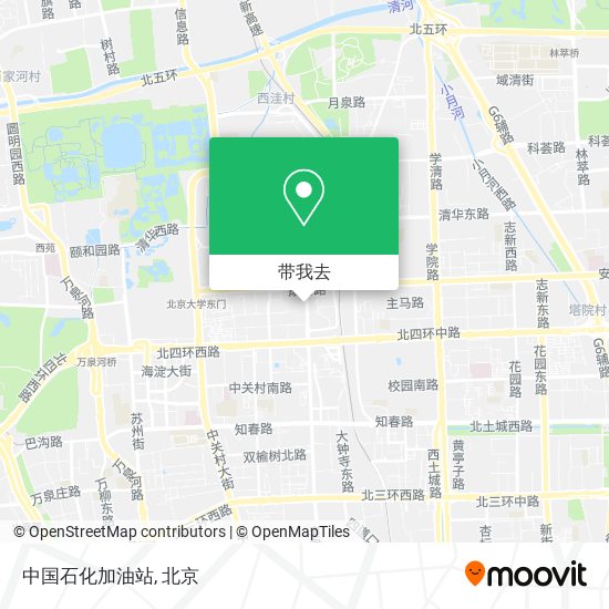 中国石化加油站地图