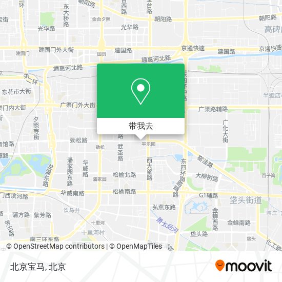 北京宝马地图