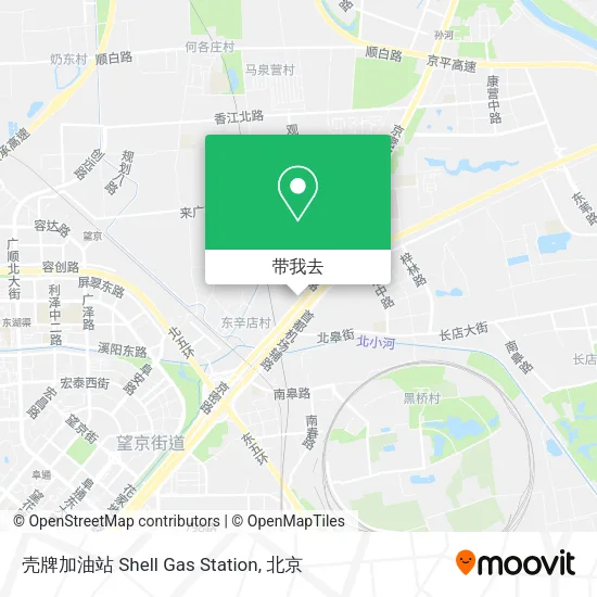 壳牌加油站 Shell Gas Station地图