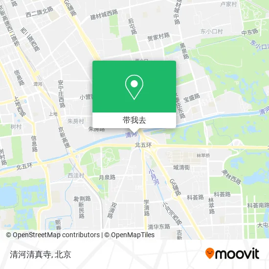 清河清真寺地图