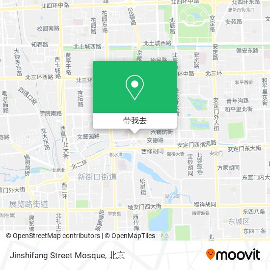 Jinshifang Street Mosque地图