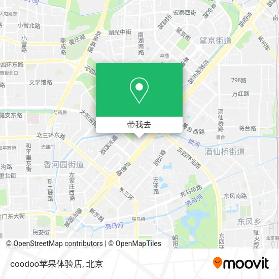 coodoo苹果体验店地图