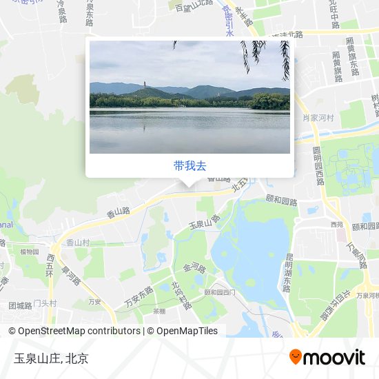 玉泉山庄地图