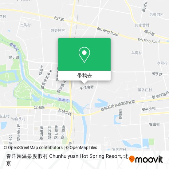 春晖园温泉度假村 Chunhuiyuan Hot Spring Resort地图