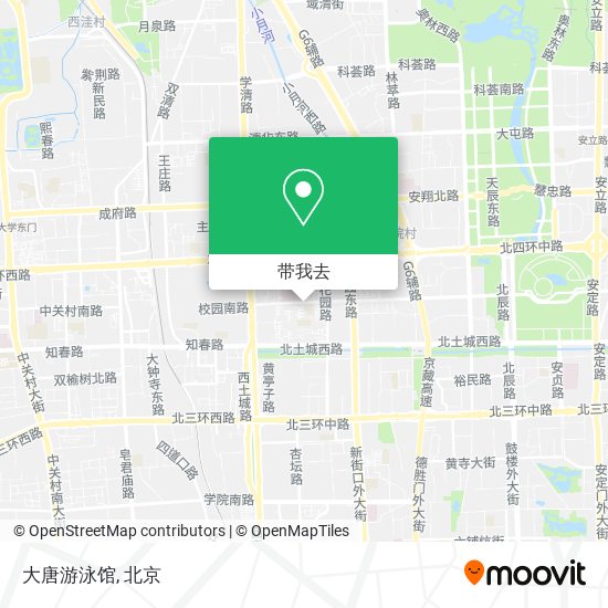 大唐游泳馆地图