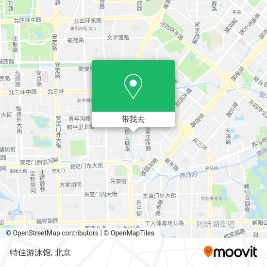 特佳游泳馆地图