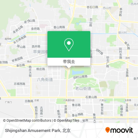 Shijingshan Amusement Park地图