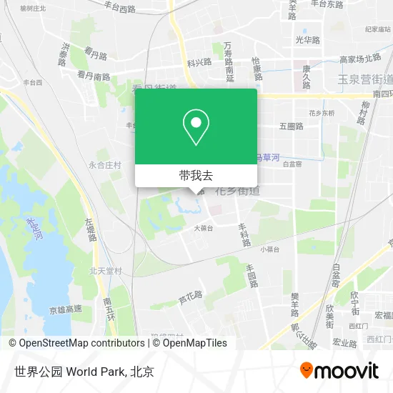 世界公园 World Park地图