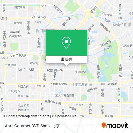 April Gourmet  DVD Shop地图