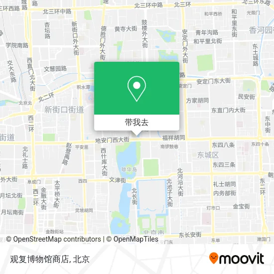 观复博物馆商店地图