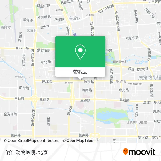 赛佳动物医院地图