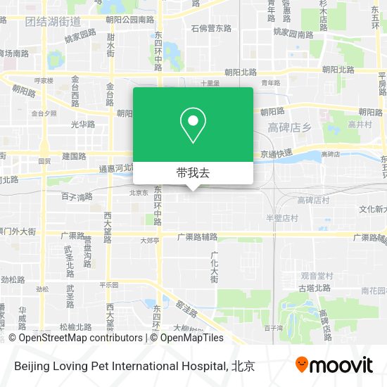 Beijing Loving Pet International Hospital地图
