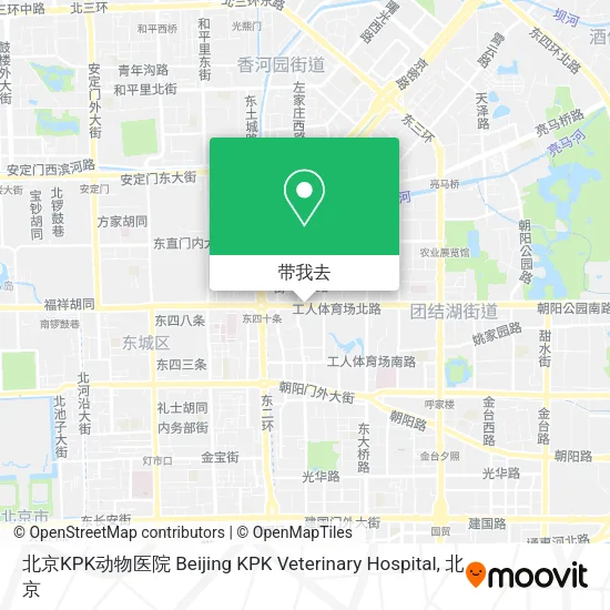 北京KPK动物医院 Beijing KPK Veterinary Hospital地图
