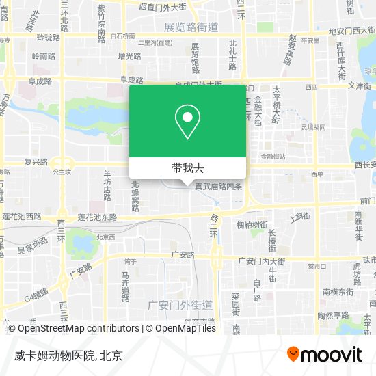威卡姆动物医院地图