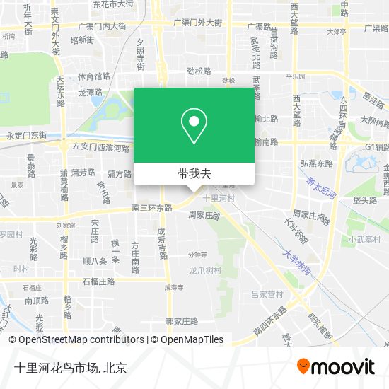 十里河花鸟市场地图