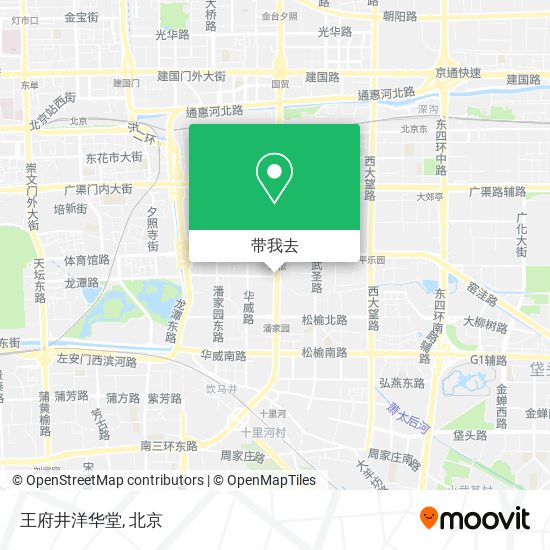 王府井洋华堂地图